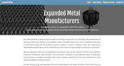Desktop Screenshot of expanded-metals.org
